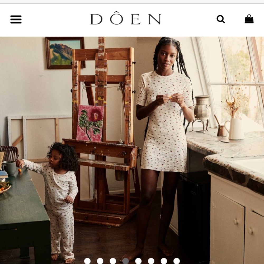 Doen Magaux Dress XS strawberry bloom